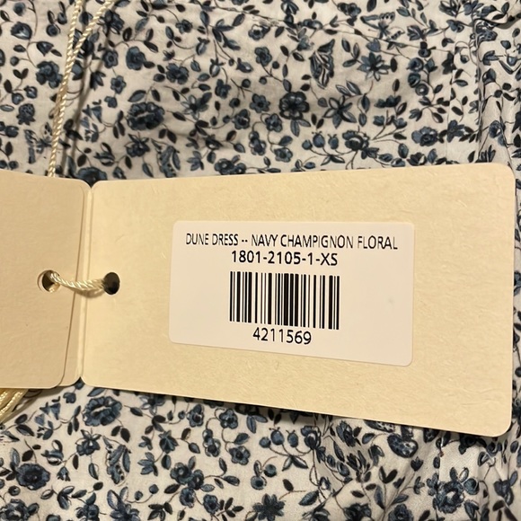 NWT Doen Dune Dress XS - Blue - Picture 3 of 4